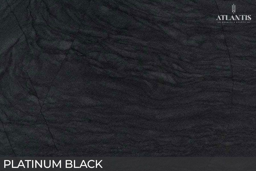 MSI Quartzite Stone Slab platinum black