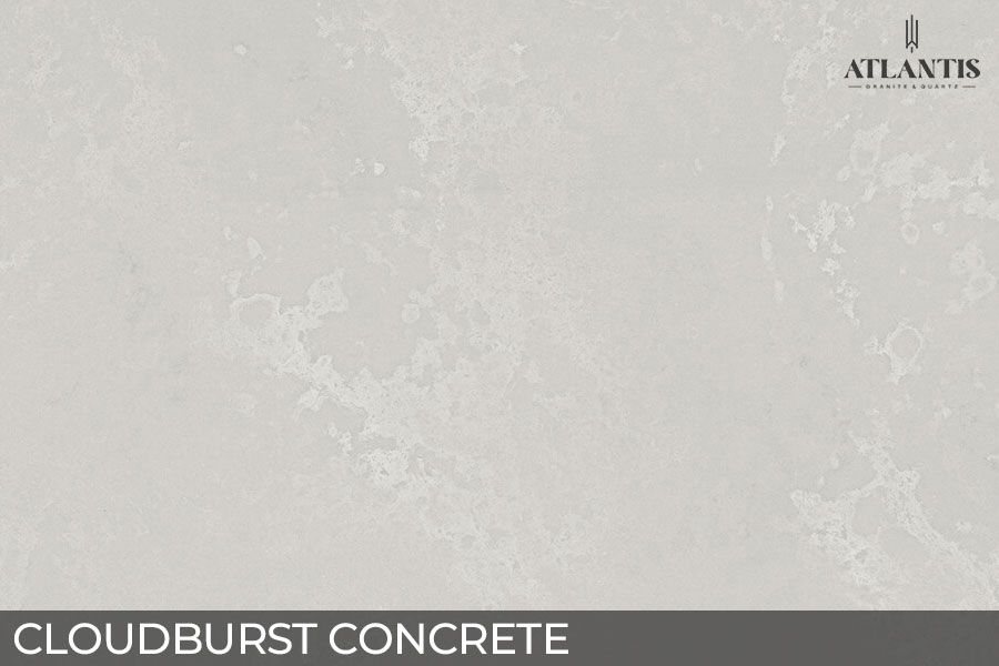 caesarstone stone slab cloudburst concrete