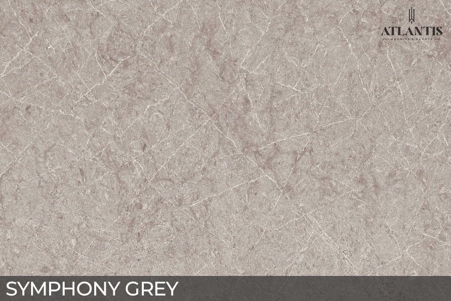 caesarstone stone slab symphony grey